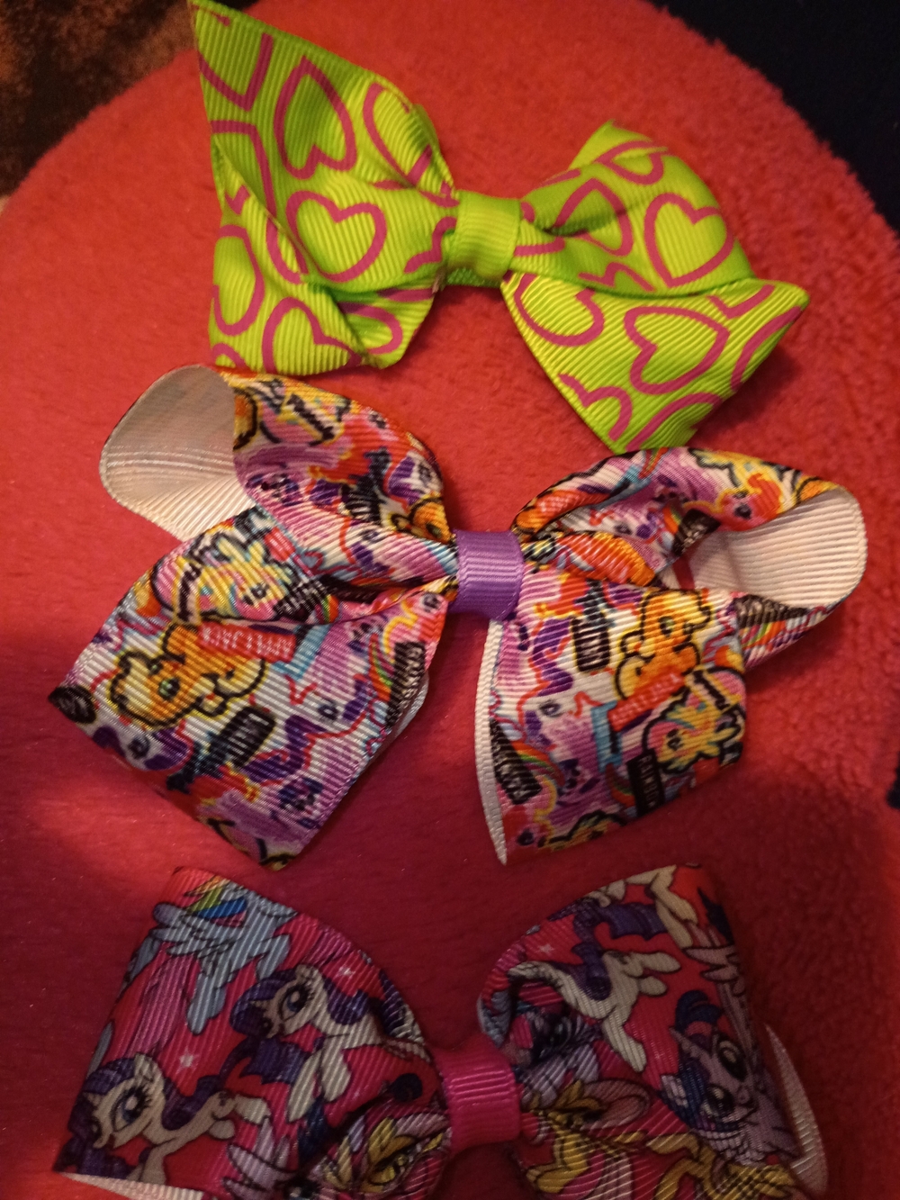 Dog Hair Bows - Set Of 4